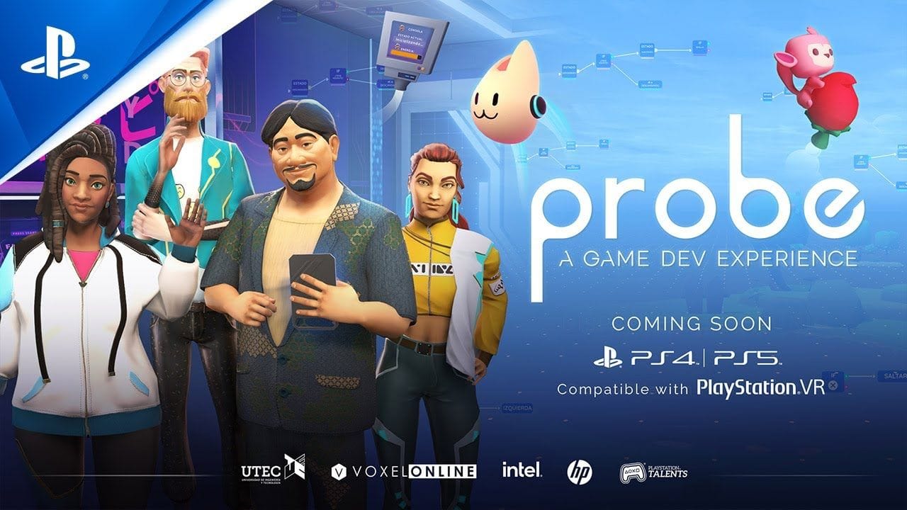 Probe: A Game Dev Experience - Launch Trailer | PS5, PS4, PS VR