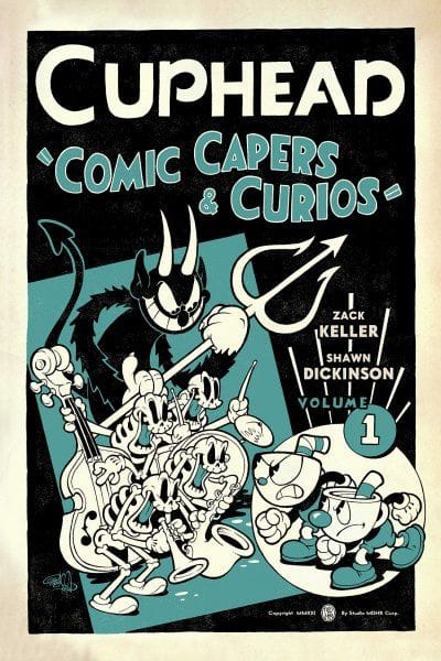 Cuphead : Cabrioles et autres curiosités, la bande dessinée à l'ancienne éditée en français par Pix'n Love