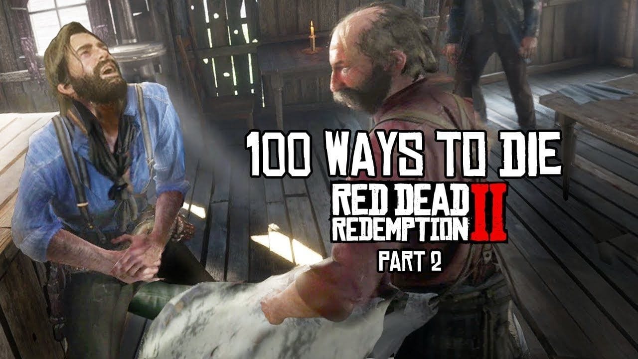 100 Funny Ways to Die in Red Dead Redemption (Part 2)
