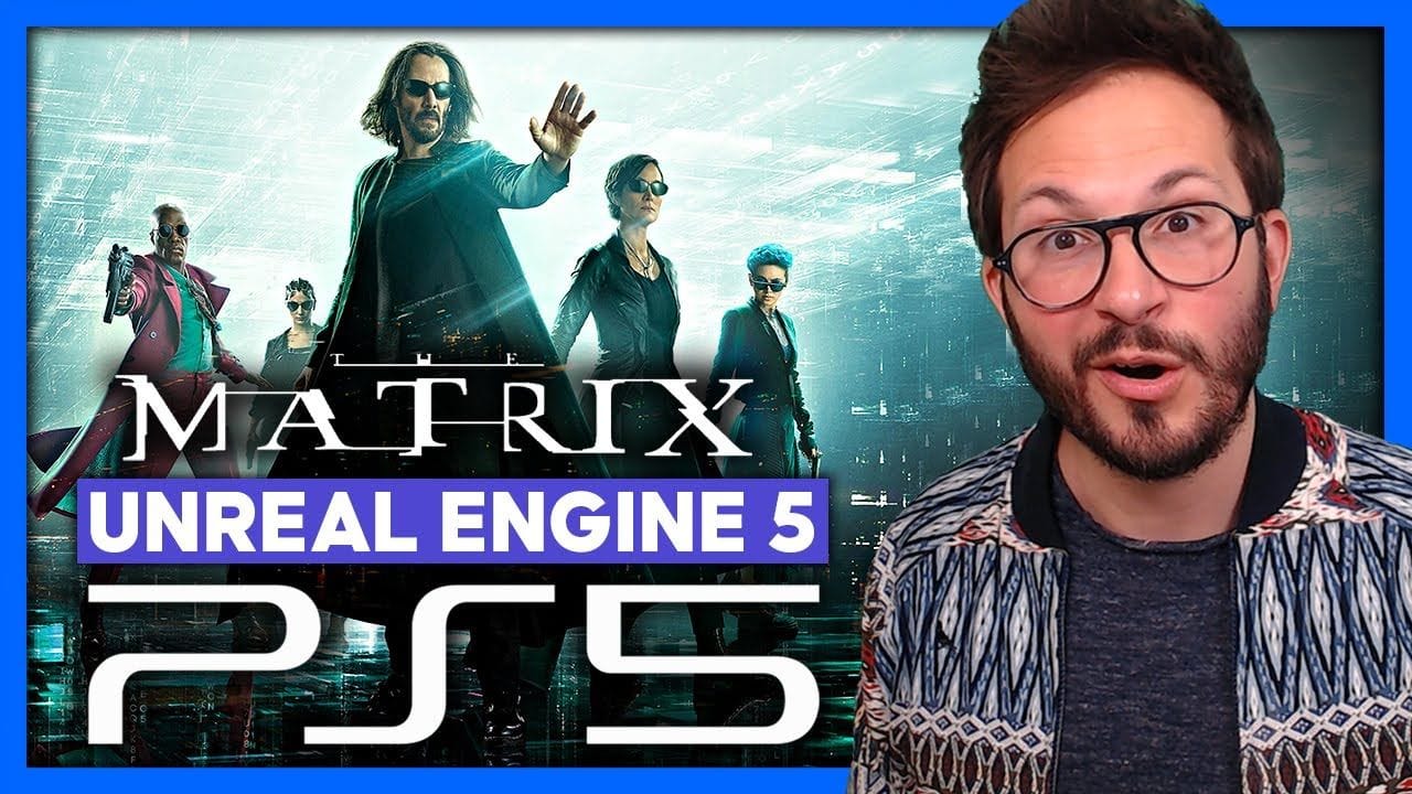 MATRIX PS5 🔥 Experience Unreal Engine 5 NEXT GEN en approche...