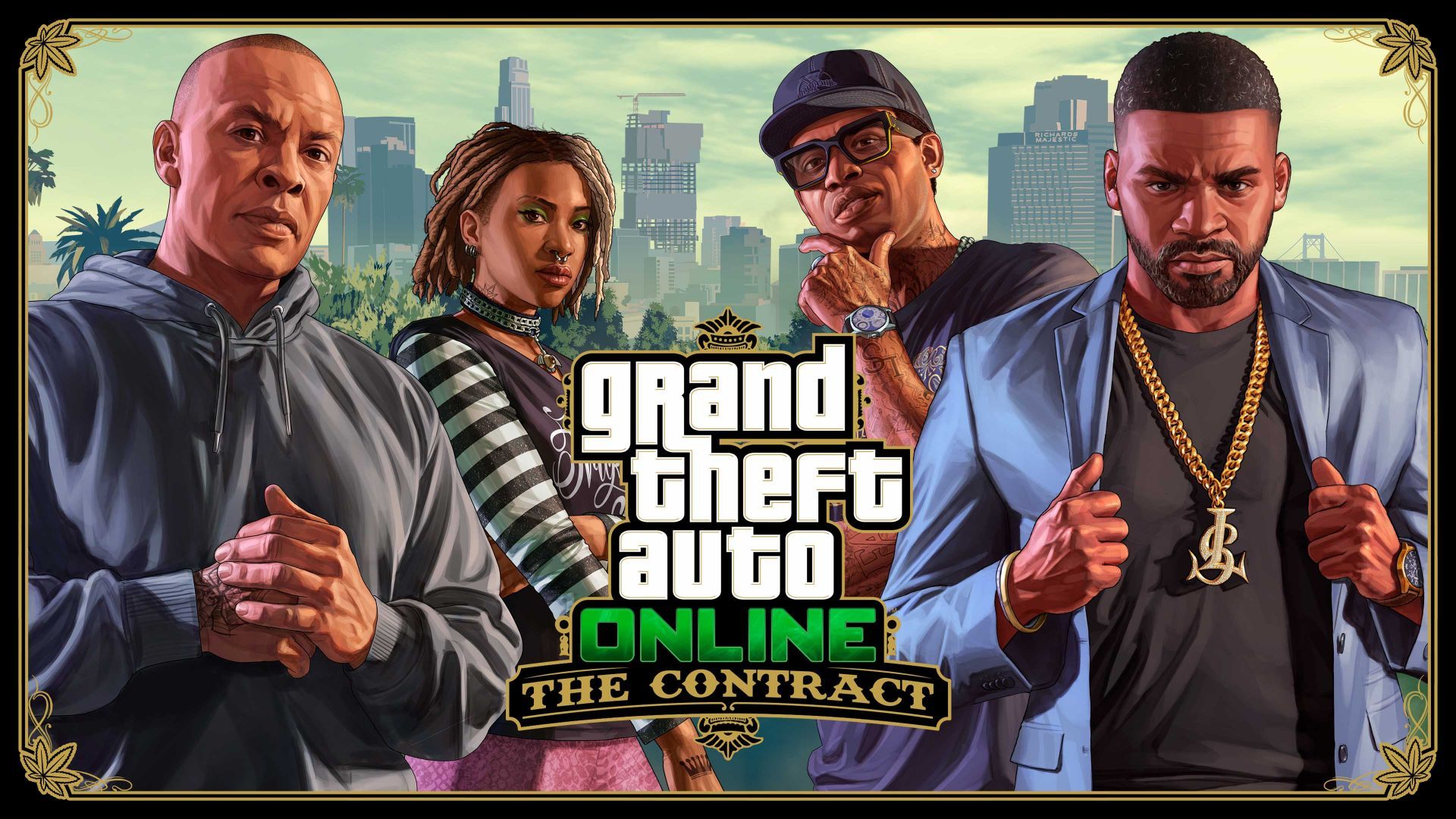 Introducing The Contract, a New GTA Online Story Featuring Franklin Clinton and Friends - Rockstar Games
