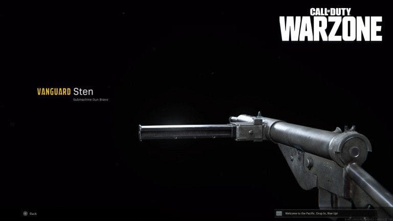 Call of Duty Warzone : Sten, les meilleures classes de la SMG