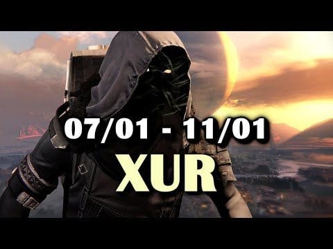 Destiny 2 - Où est Xur : Emplacement et inventaire (07/01/2022 au 11/01/2022)