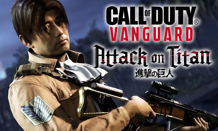 Call of Duty Vanguard : les persos de Attack on Titan débarquent dans le jeu, et c'est déroutant