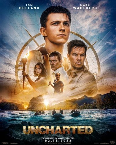 CINEMA : Uncharted, un nouveau poster officiel qui sent bon l'aventure