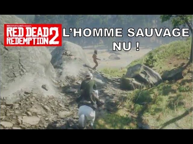 L'homme Sauvage Nu - Red Dead Redemption 2 (PS4)