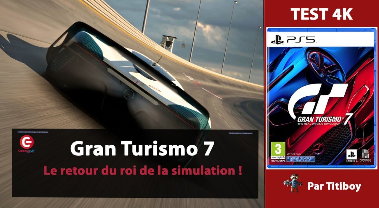 TEST 4K] GRAN TURISMO 7 (GT7) sur PS5 - Pour l'amour des courses et des  voitures !