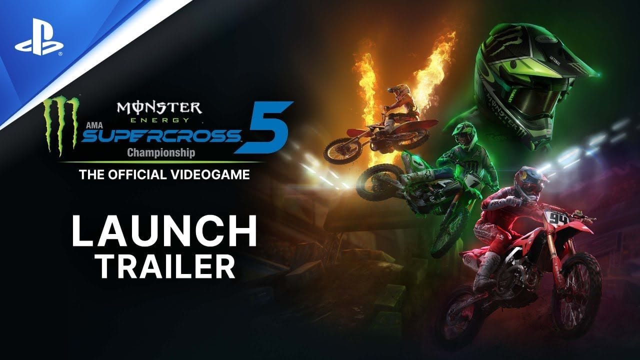 Monster Energy Supercross 5 - Trailer de lancement | PS4, PS5
