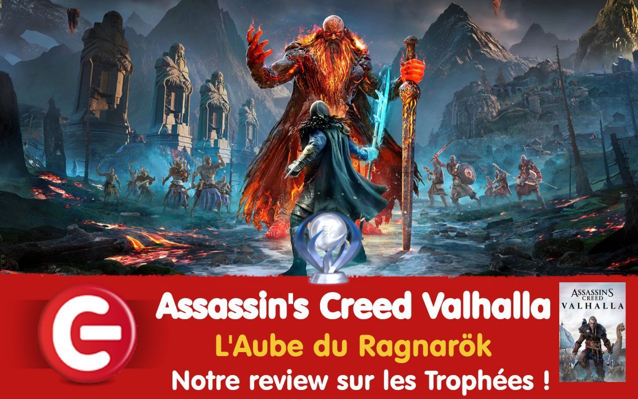 Assassin’s Creed Valhalla : Notre review sur les trophées / succès de l’extension L’aube du Ragnarök!
