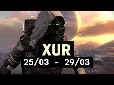 Destiny 2 - Où est Xur : Emplacement et inventaire (25/03 au 29/03/2022)