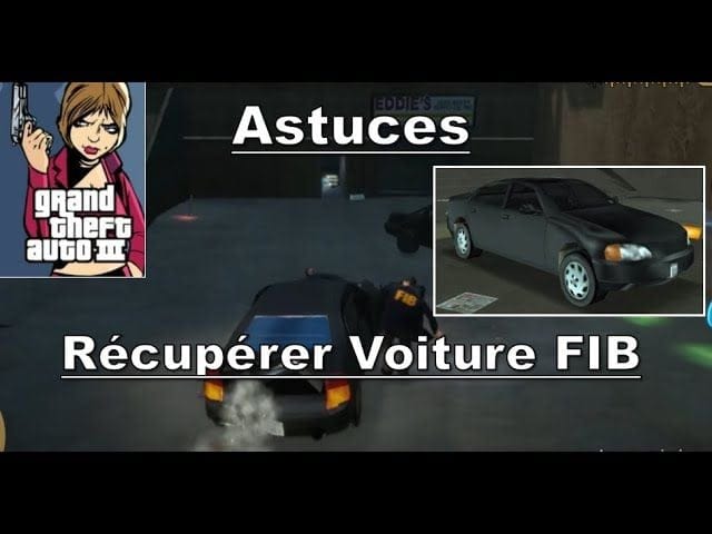 Astuce : Voiture du FIB - Grand Theft Auto III – The Definitive Edition® (PS5)