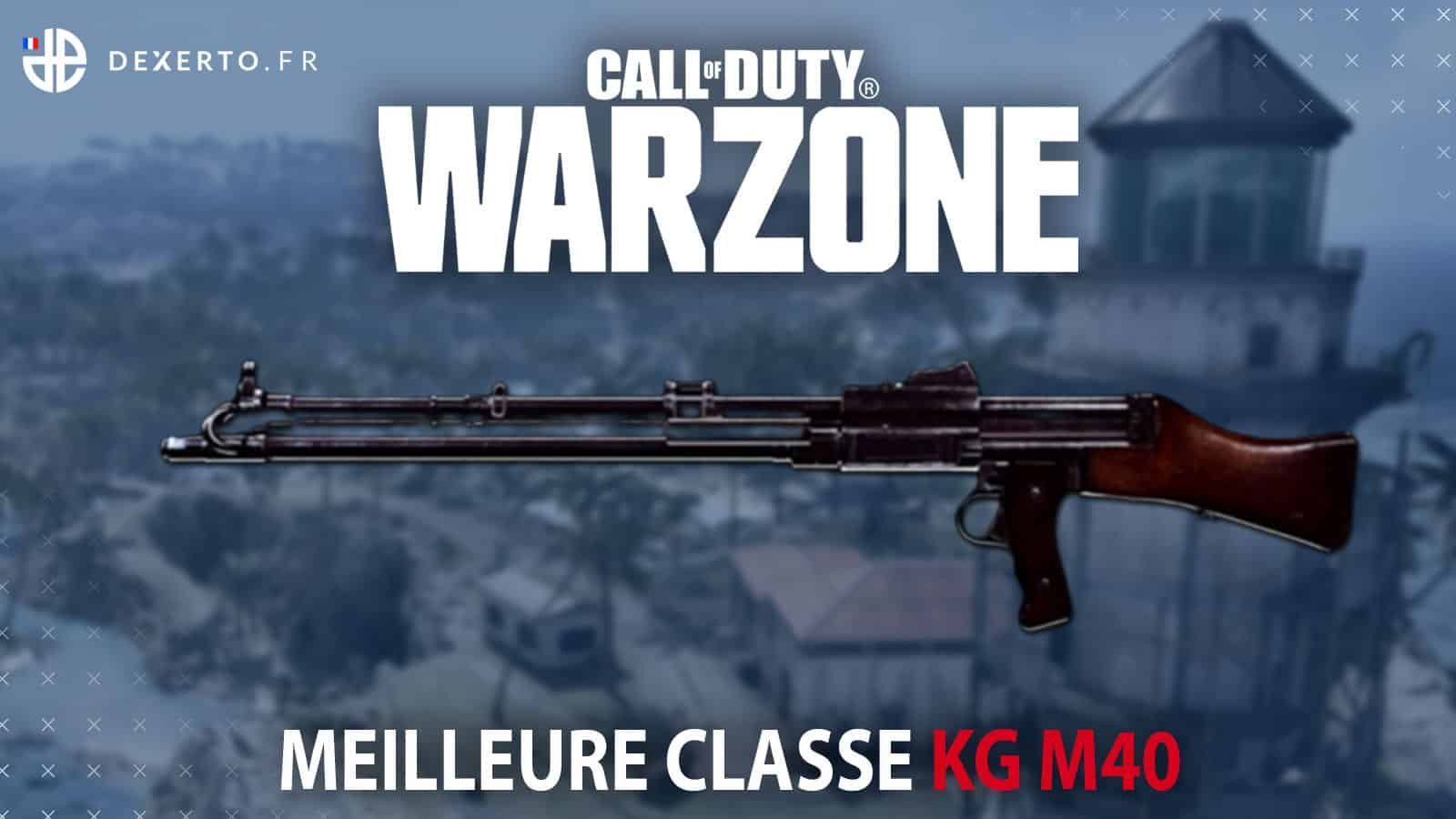 La meilleure classe Warzone du KG M40 : accessoires, atouts