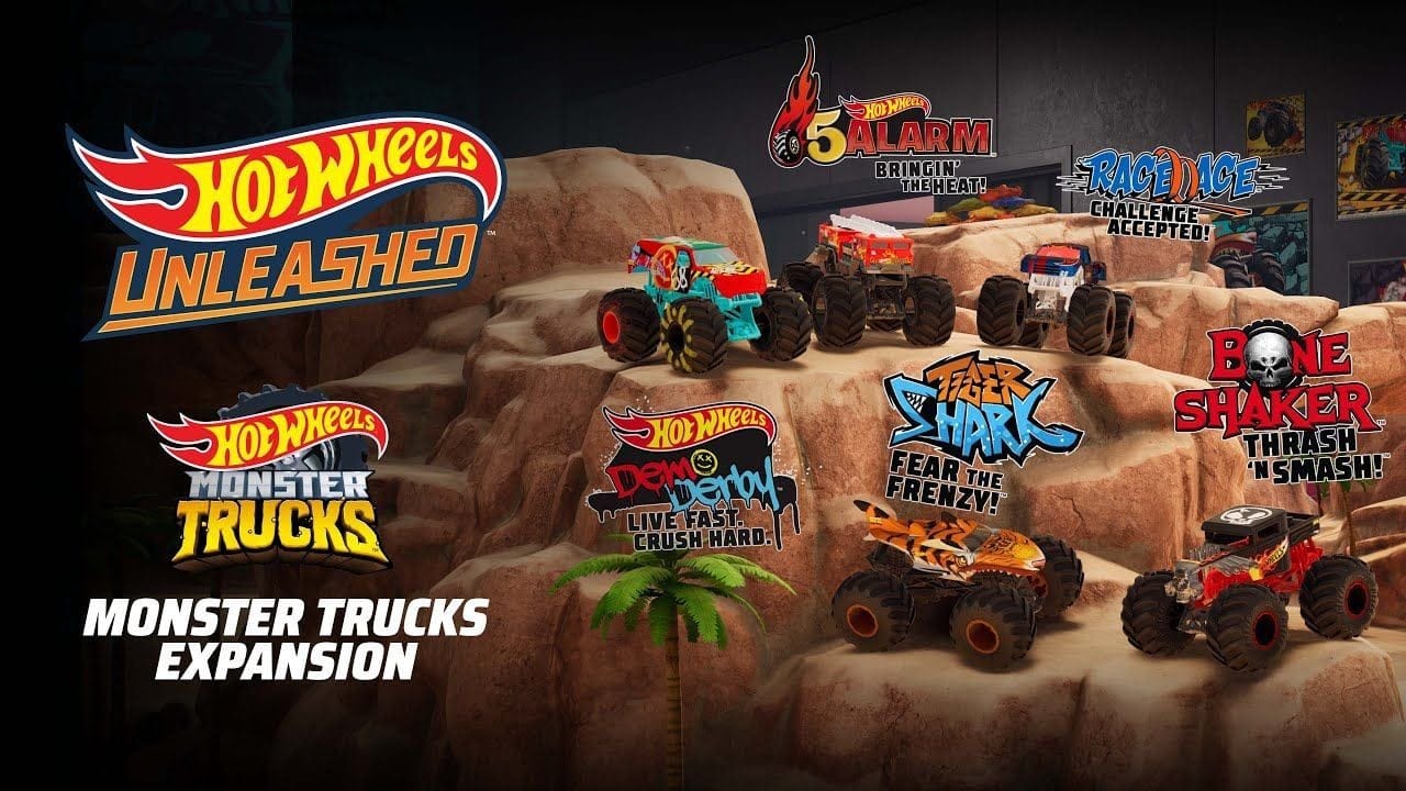 Hot Wheels Unleashed : L'extension Monster Trucks est désormais
