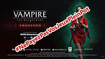 BON PLAN sur Vampire: The Masquerade – Swansong : où le trouver pas cher (#NePayezPasVosJeuxPleinPot)