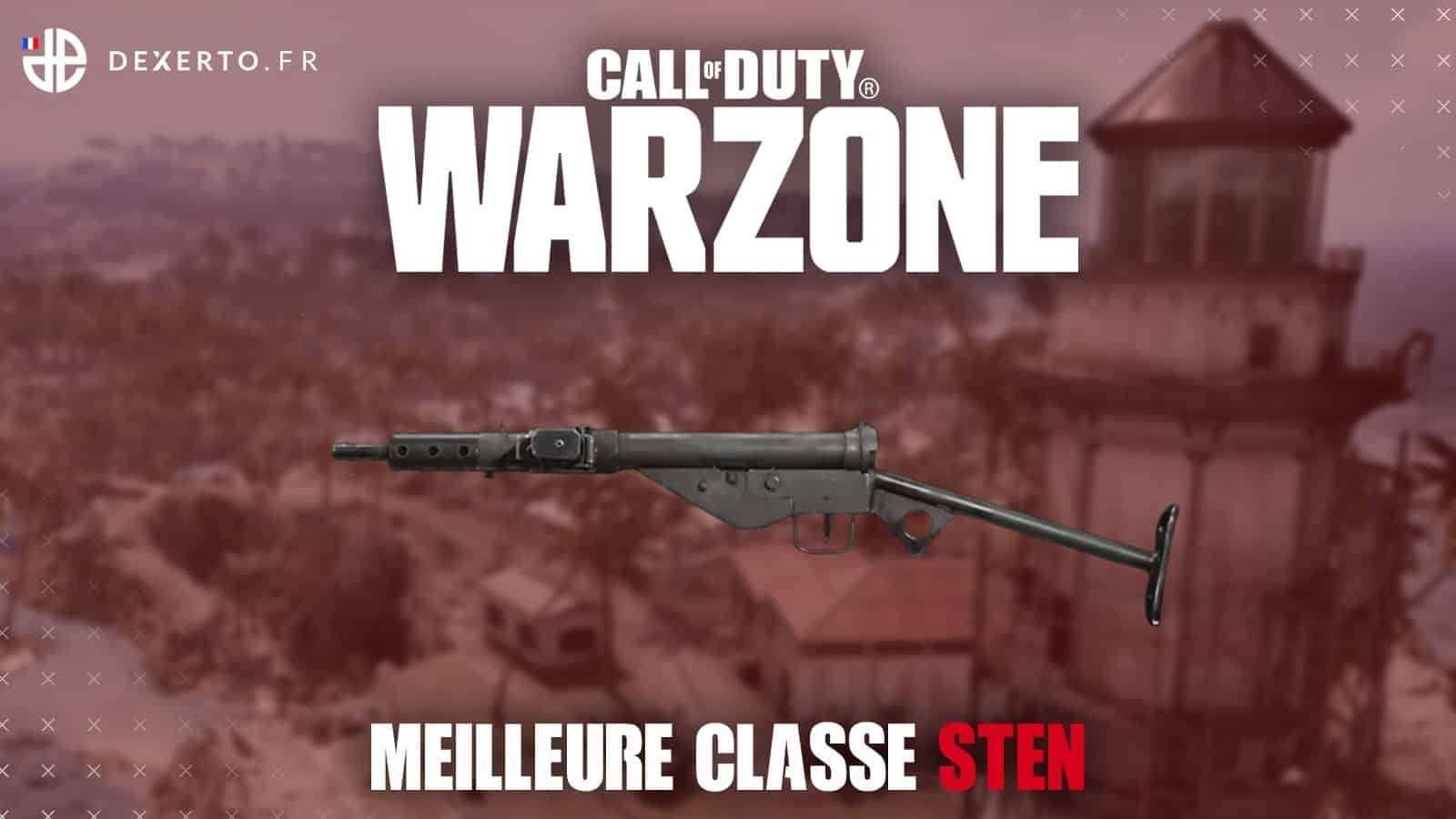 La meilleure classe Warzone de la Sten : accessoires, atouts…