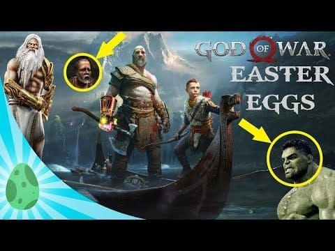 16 EASTER EGGS, SECRETS ET RÉFÉRENCES DANS GOD OF WAR (2018) | HD 1440p 2K