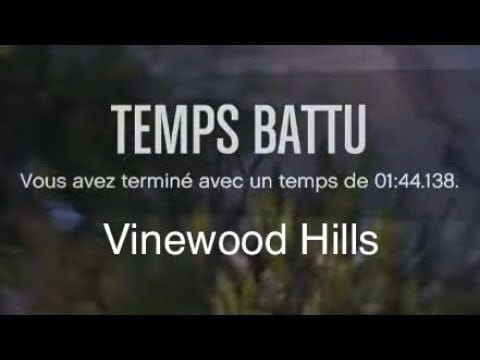 GTA Online - Contre-la-montre - Vinewood Hills - Hakuchou drag d'hsw