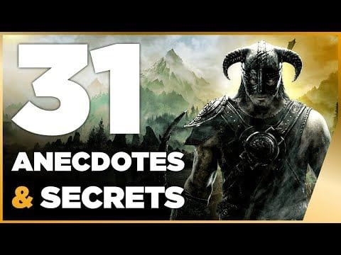 Skyrim : 31 secrets et anecdotes cachés du jeu culte 🔥 JV Facts