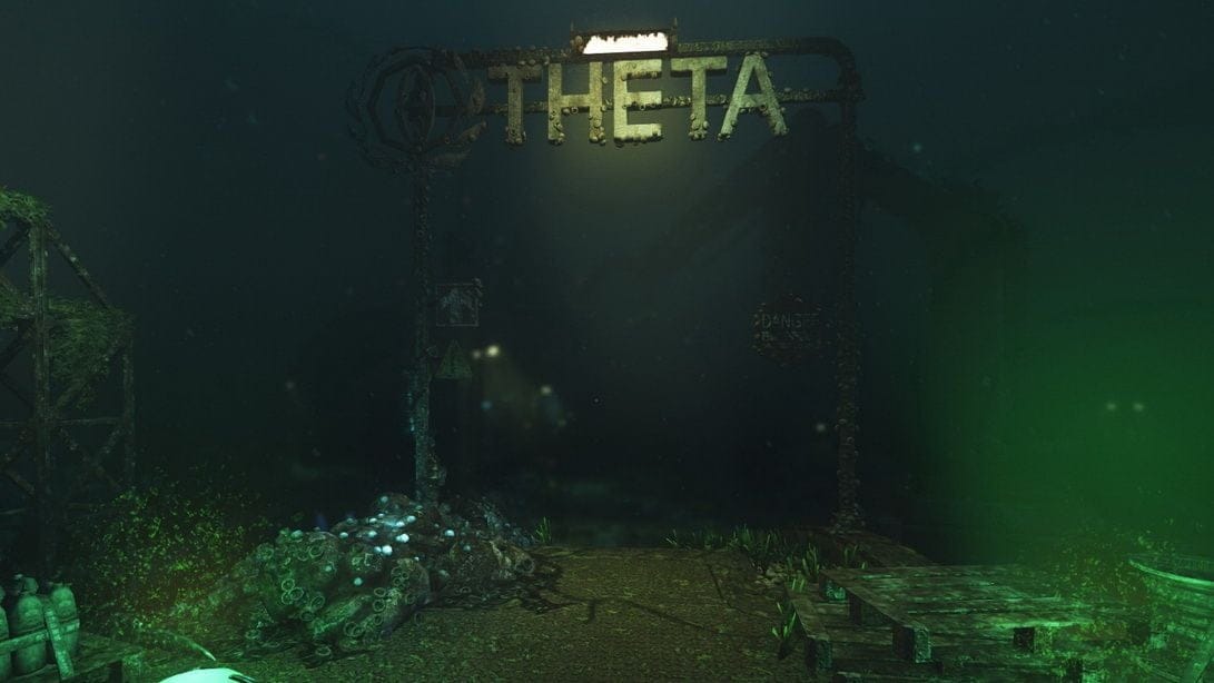 Station Thêta - Entrée