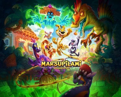 Marsupilami : Le Secret du Sarcophage, un DLC gratuit Le Monde Caché avec des dinosaures et des versions PS5 et Xbox Series X et S annoncés