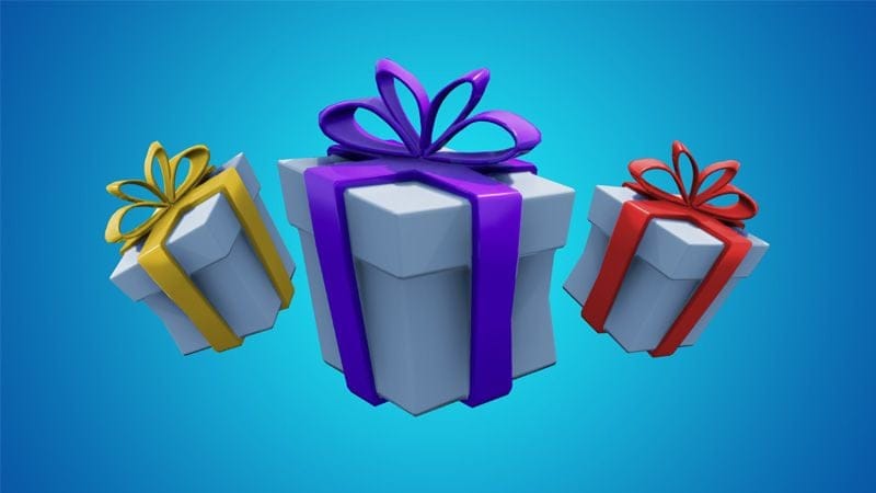 Lancer des cadeaux d'anniversaire dans Fortnite, défi anniversaire 5 saison  4