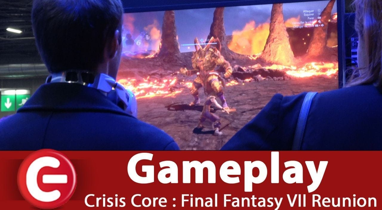 Gameplay exclusif 'off-screen' de Crisis Core : Final Fantasy VII - Reunion sur PS5