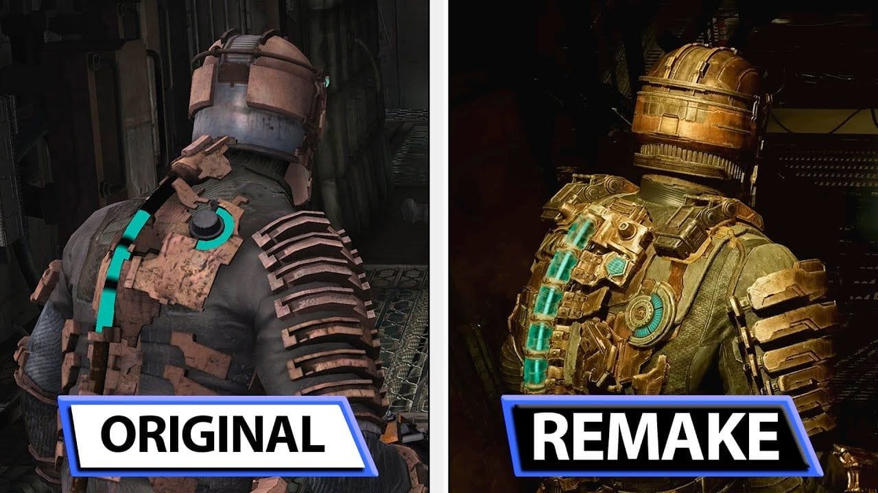 L'image du jour : Dead Space Original vs Remake, le comparatif graphique