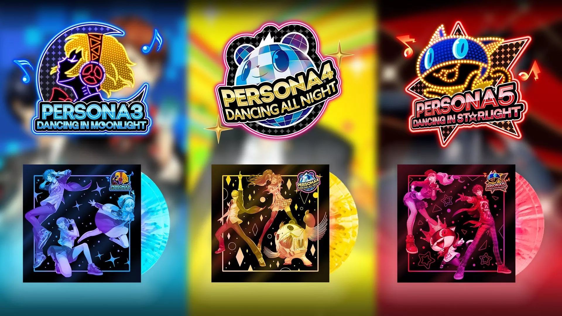 Persona : Les bandes-sons des jeux Persona Dancing arrivent en vinyles et sont disponibles en précommande