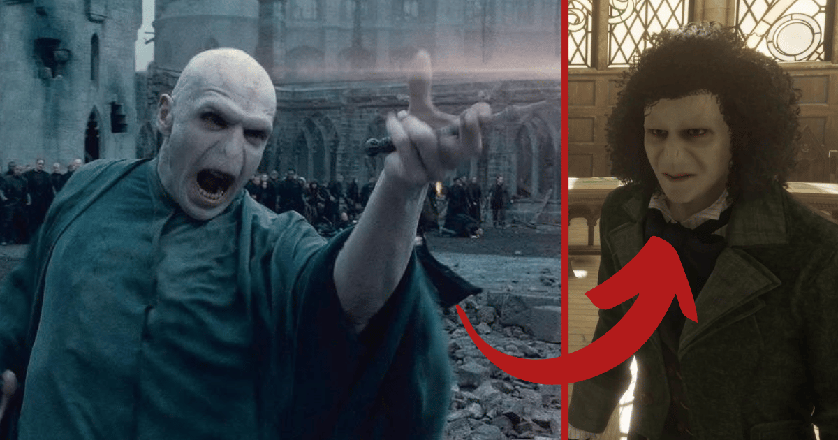 Hogwarts Legacy : ce joueur incarne une version chevelue de Voldemort, le résultat est improbable