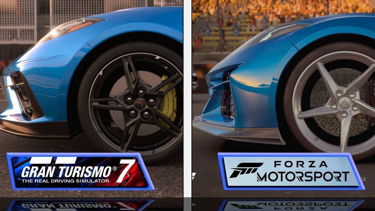 L'image du jour GT7 vs Forza Motorsport, le 1er comparatif graphique