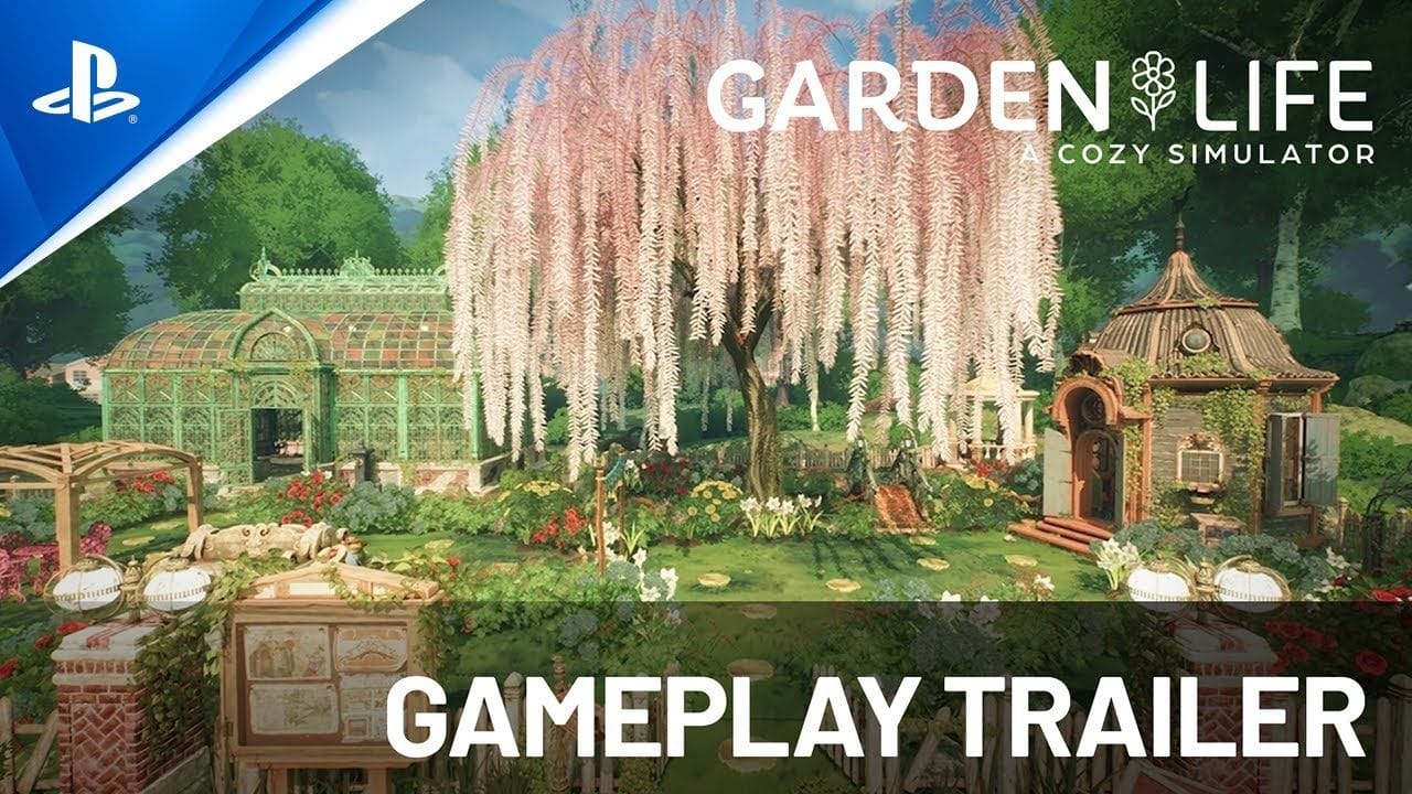 Garden Life A Cozy Simulator Gameplay Trailer PS5 & PS4 Games