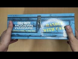 UNBOXING Call Of Dutty  Modern Warfare Big Box Limited Edition