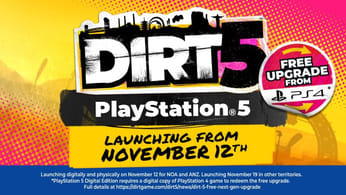 Dirt 5 se trouve une date de sortie sur PS5 et annonce ses améliorations