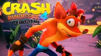 Crash Bandicoot 4: It's About Time, un logo inconnu des joueurs apparaît brièvement dans le titre