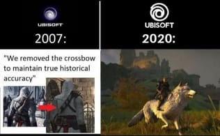 Je n'aime pas le nouveaux assassin's creed