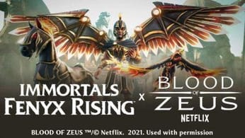 Immortals Fenyx Rising : une collaboration avec l'anime Blood of Zeus de Netflix annoncée