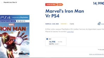 [PROMO] Iron Man VR à moins de 15€
