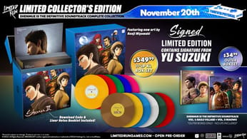 la bande originale de Shenmue III ...toutes les versions