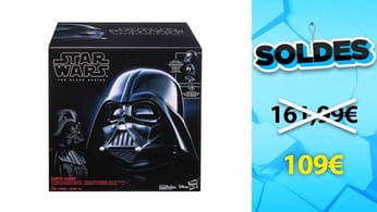 Soldes Hasbro : Casque Electronique Dark Vador Star Wars en promotion