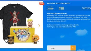 [PROMO] Box One Piece à moins de 20€