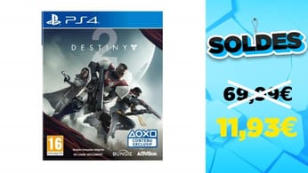 Soldes 2021 : Destiny 2 pour PS4 à tout petit prix