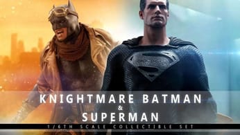 Pack figurines de Batman + Superman de Justice League