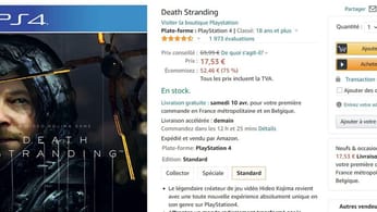 Death Stranding à moins de 18€