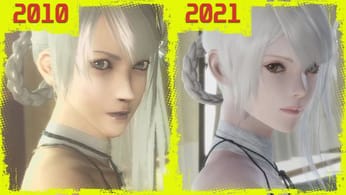 Nier Replicant (ニーアレプリカント ) Original PS3 vs PS4 Remaster Early Graphics Comparison (NEW GAMEPLAY)