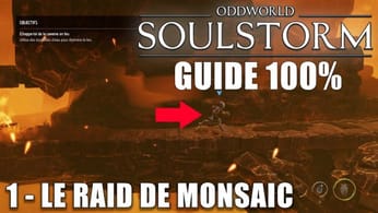 ODDWORLD SOULSTORM : 100% GUIDE - Le raid de monsaic (Badges, Gelée, Zone Secrète, Positif) SOLUCE