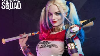 Buste d'HARLEY QUINN taille réelle