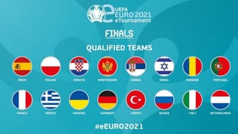 PES 2021 - Les phases finales de l'eEuro 2021 se jouent du 8 au 10 juillet