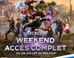 Marvel's Avengers est gratuit pour ce week-end