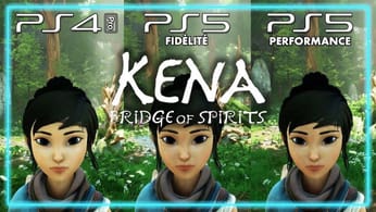 KENA BRIDGE OF SPIRITS : Comparatif PS4 Pro vs PS5 Mode Fidélité vs PS5 Mode Performance !