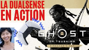 J'ai enregistré la Dual Sense PS5 dans Ghost of Tsushima Director's cut /haptique next-gen en action